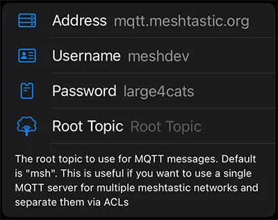 MQTT Settings 2